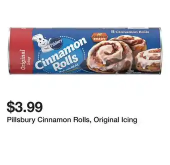 Wegmans Pillsbury cinnamon rolls, original icing offer