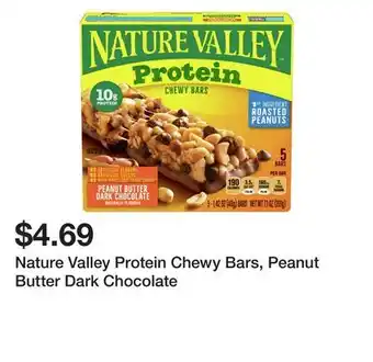 Wegmans Nature valley protein chewy bars, peanut butter dark chocolate offer