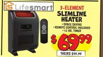 Ollie's Slimline heater offer