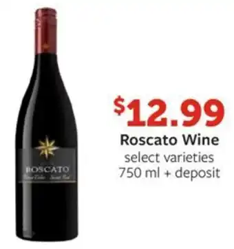 Fareway Roscato Wine offer