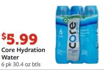 Fareway Core Hydration Water offer