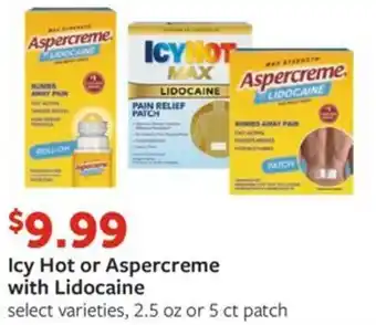 Fareway Icy Hot or Aspercreme with Lidocaine offer