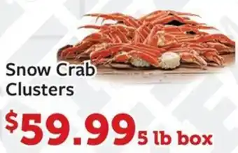 Fareway Snow Crab Clusters offer