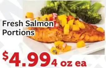 Fareway Fresh Salmon Portions offer