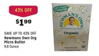 Grocery Outlet Own org micro butter offer