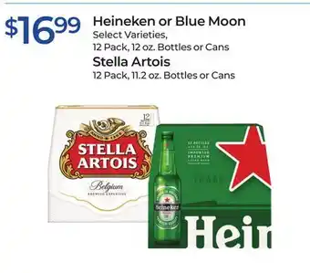 Rite Aid Heineken or blue moon stella artois offer