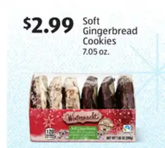 Aldi Soft gingerbread cookies offer