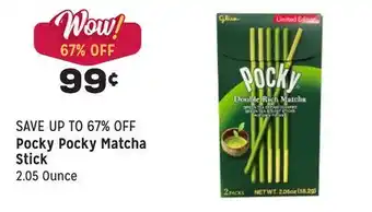 Grocery Outlet Pocky matcha stick offer