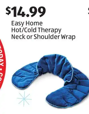 Aldi Easy home hot/cold therapy neck or shoulder wrap offer