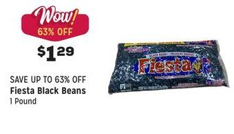 Grocery Outlet Black beans offer