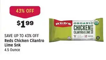 Grocery Outlet Chicken cilantro lime snk offer