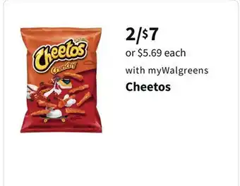 Walgreens Cheetos offer