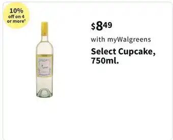 Walgreens Select cupcake offer