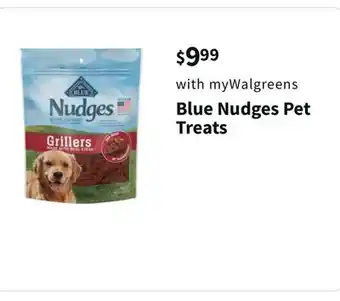 Walgreens Blue nudges pet treats offer