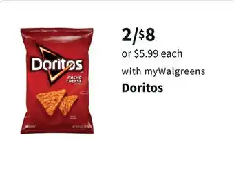 Walgreens Doritos offer
