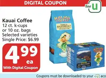 Albertsons Kauai coffee offer