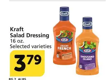 Albertsons Kraft salad dressing offer
