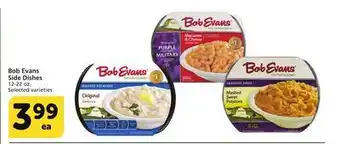 Albertsons Bob evans side dishes offer