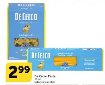 Albertsons De cecco pasta offer