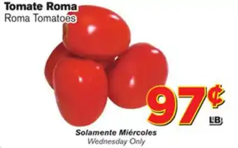 El Super Fresh Roma tomatoes offer