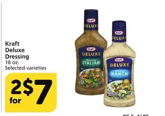 Albertsons Kraft deluxe dressing offer