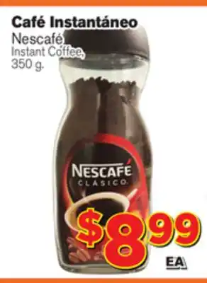 El Super Fresh Nescafé instant coffee offer