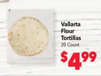 Vallarta Supermarkets Vallarta flour tortillas offer