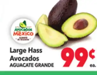 Vallarta Supermarkets Large hass avocados offer