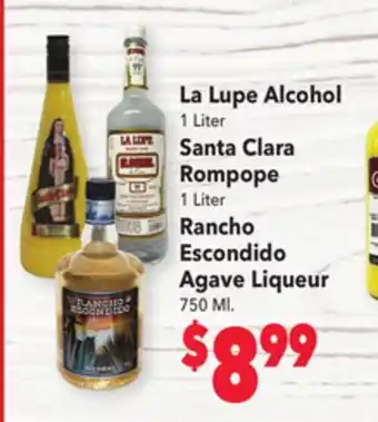 Vallarta Supermarkets La lupe alcohol offer