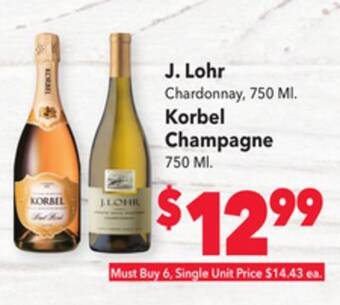 Vallarta Supermarkets J. lohr offer