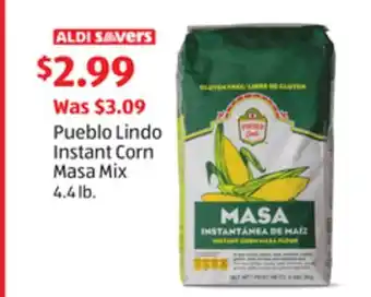 Aldi Pueblo lindo instant corn masa mix offer