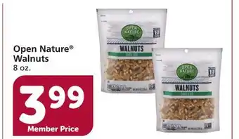 Vons Open nature walnuts offer
