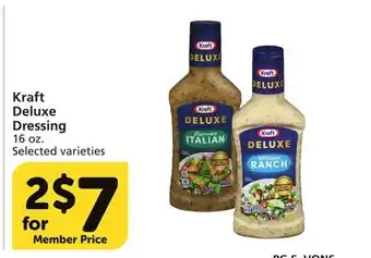 Vons Kraft deluxe dressing offer