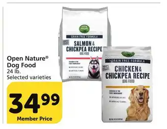 Vons Open nature dog food offer