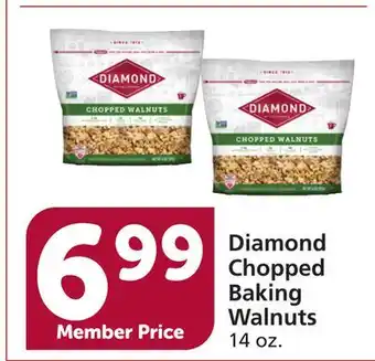 Vons Diamond chopped baking walnuts offer