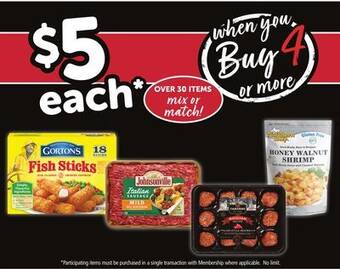 Vons Over items offer