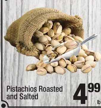 Super King Markets Pistachios roasted and salted offer