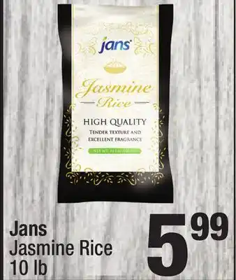 Super King Markets Jans jasmine rice offer