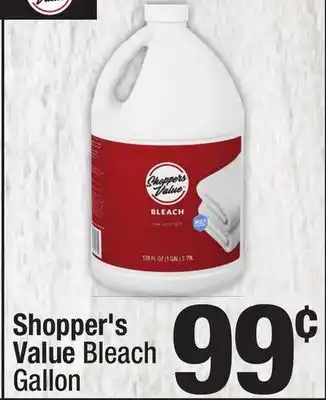 Super King Markets Shopper's value bleach offer