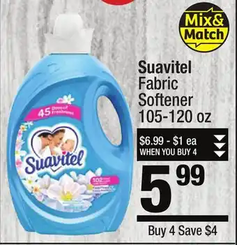 Super King Markets Suavitel fabric softener offer