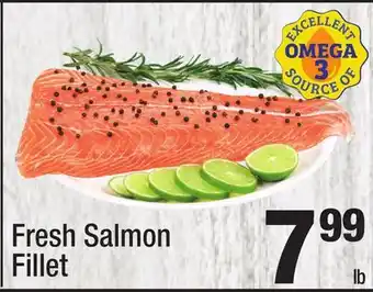 Super King Markets Fresh salmon fillet offer