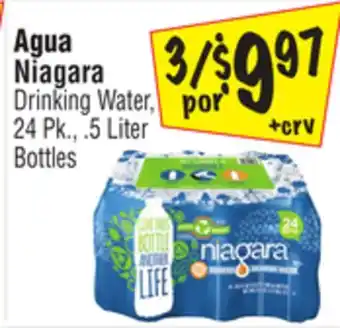 El Super Agua niagara drinking water offer
