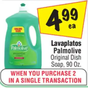 El Super Palmolive original dish soap offer