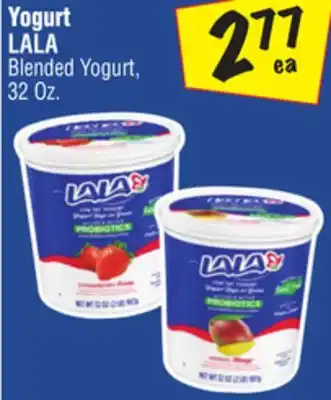 El Super Lala blended yogurt offer