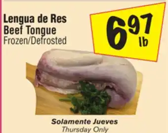 El Super Beef tongue offer