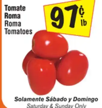 El Super Roma tomatoes offer