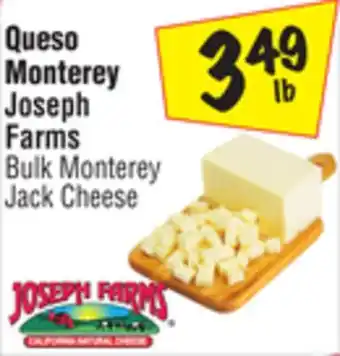 El Super Bulk monterey jack cheese offer