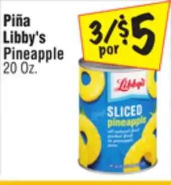 El Super Libby's pineapple offer