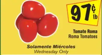 El Super Roma tomatoes offer