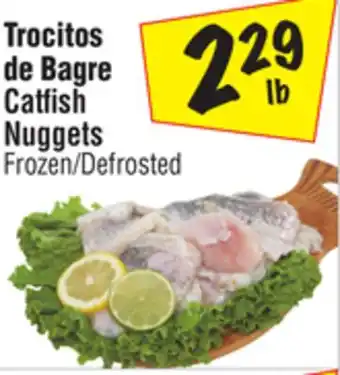 El Super Catfish nuggets offer